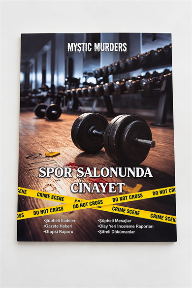Dedektif Cinayet Çözme Oyunu-Spor Salonunda Cinayet