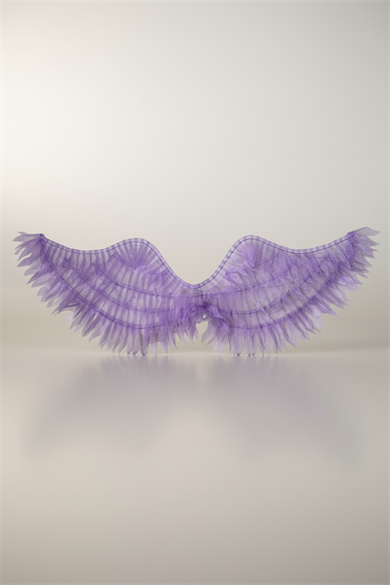Mor Renk Işıklı Melek Kanadı 