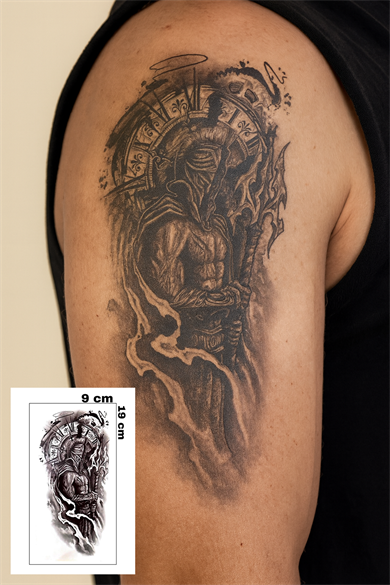 Geçici Çapa Figürlü Dövme Tattoo