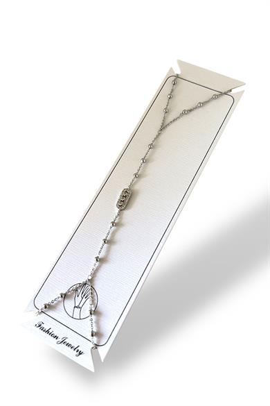 Gümüş Renk Top Detaylı Şahmeran