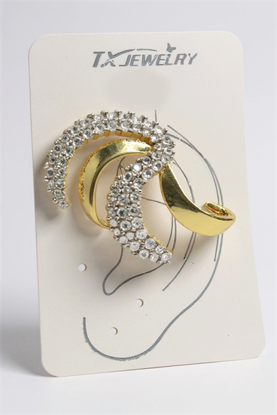 Altın Ve Gümüş Renk Kulak Aksesuarı (Tek)