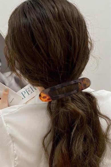 Kahverengi Leopar Desenli Pens Toka