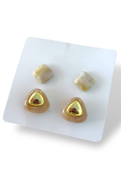 Karışık Renk Küpe Set