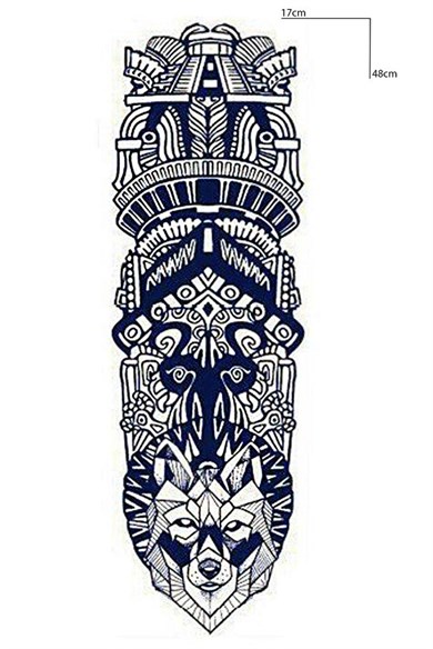 Kurt Kol Sonradan Kararan Yarı Kalıcı Geçici Dövme Tattoo