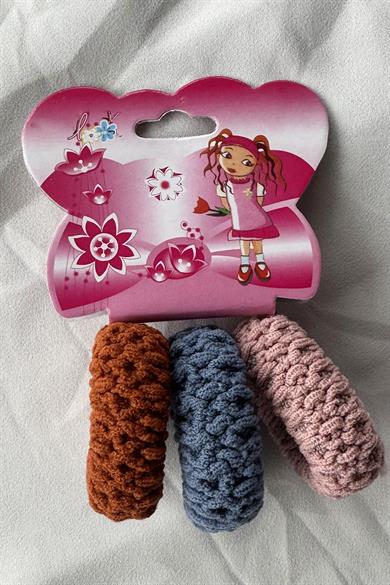 3lü Karışık Renk Havlu Toka 