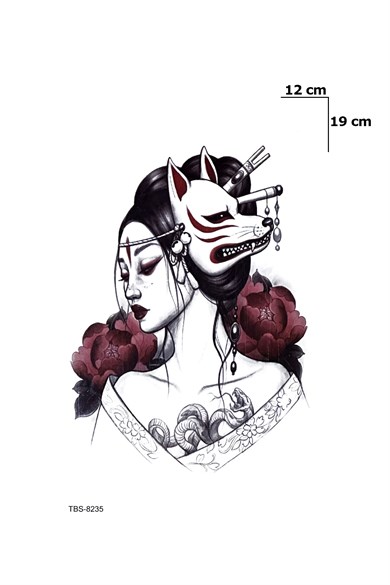 Kadın Dövme Geçici Tattoo