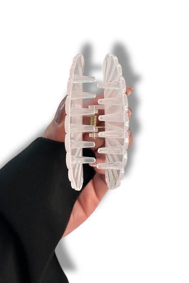 12li Karışık Renk İstiridye Figürlü Mandal Toka Set