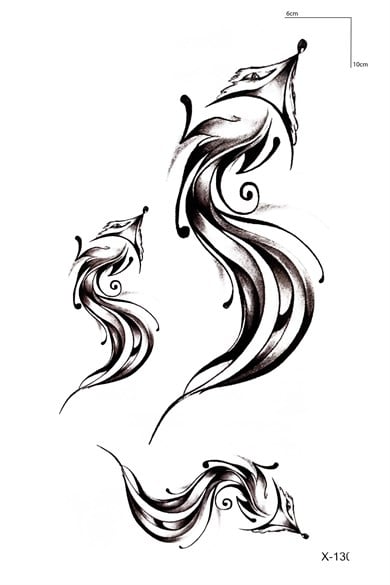 Tilki Geçici Dövme Tattoo