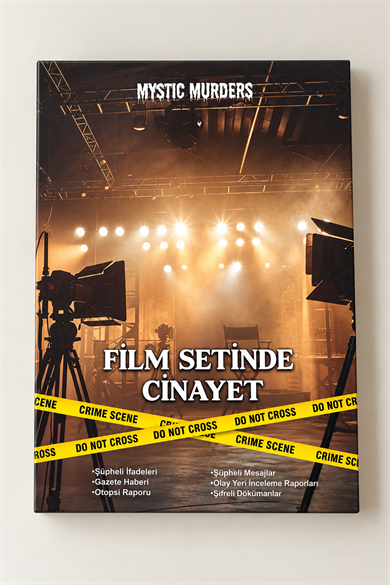 Dedektif Cinayet Çözme Oyunu-Film Setinde Cinayet