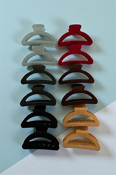 12li Karışık Renk Mandal Toka Set