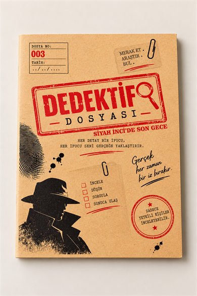 Dedektif Cinayet Çözme Oyunu-Siyah İncide Son Gece