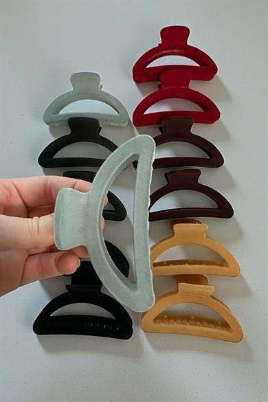 12li Karışık Renk Mandal Toka Set