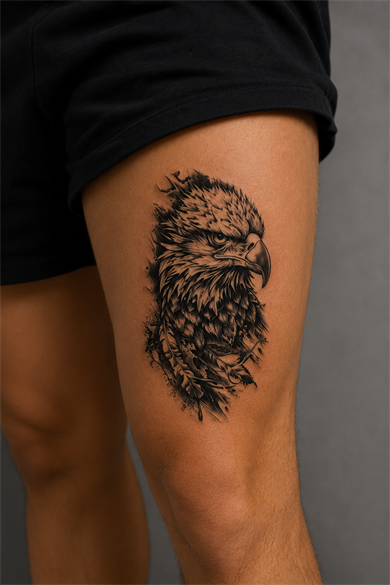 Kartal Dövme Geçici Tattoo