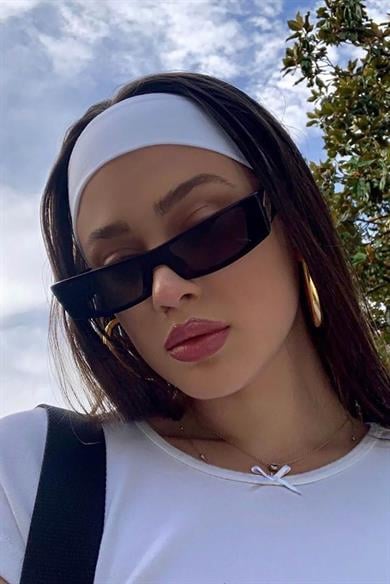 Beyaz Renk Saç Bandı/ Bandana