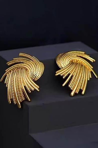 Altın Renk Küpe (Çift)