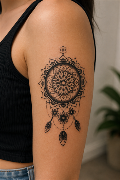 Hint Motifli Geçici Dövme Tattoo