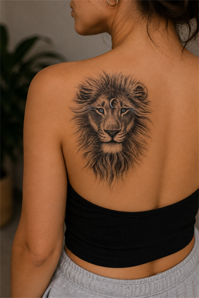 Aslan Geçici Dövme Tattoo