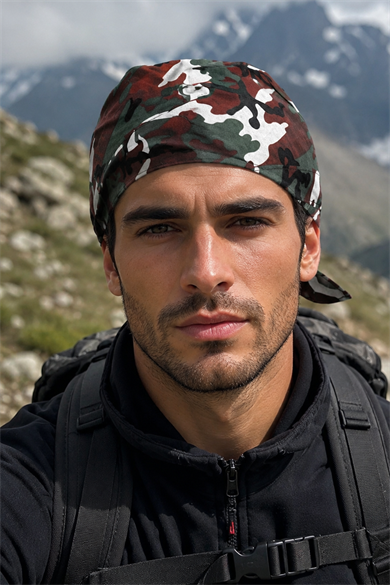 Kamuflaj Desenli  Bandana
