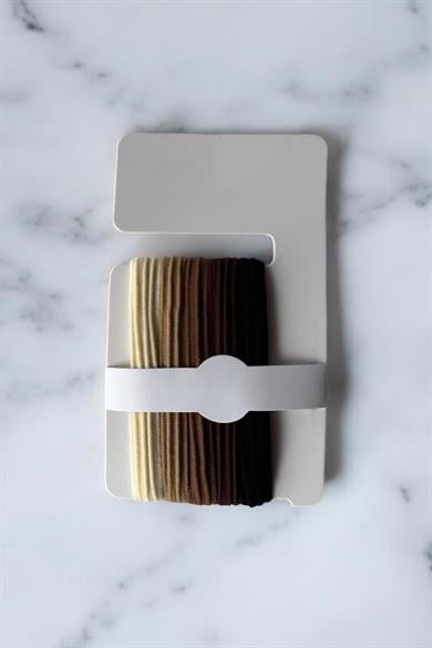 5li Karışık Renk Lastik Toka Set