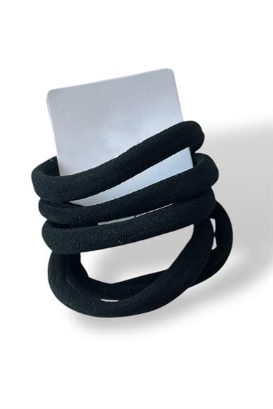 5li Siyah Renk Havlu Toka Set