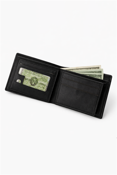 Siyah Renk Cüzdan/Kartlık