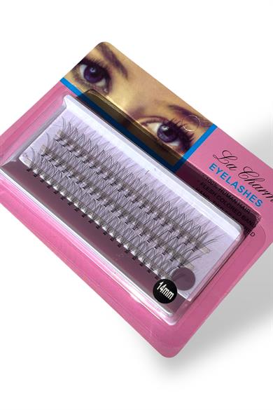 60lı 14 Mm Doğal Tekli Takma Kirpik
