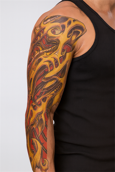 Geçici Sarmal Kol Dövme Tattoo