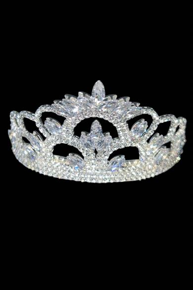 Zirkon Taşlı Tasarım Çocuk Taç