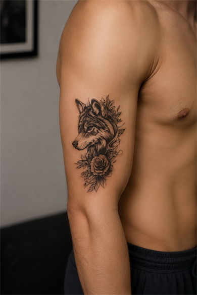 Kurt Dövme Geçici Tattoo