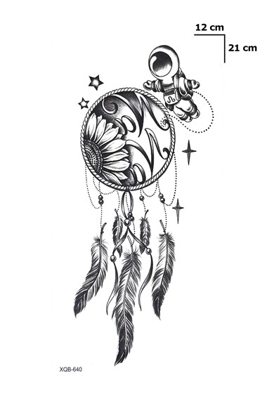 Düş Kapanı Geçici Dövme Tattoo
