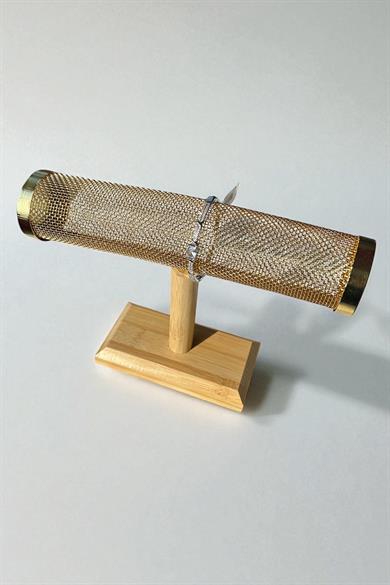 Altın Renk Saat/Bileklik Takı Standı