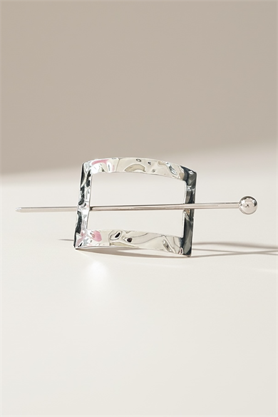 Gümüş Renk Metal Topuz Tokası