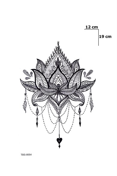 Motifli Dövme Geçici Tattoo