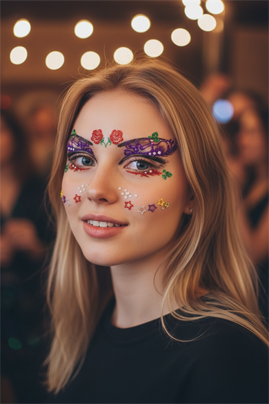 Adhesive Face Tattoo Tattoo