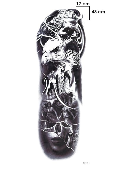 Zeus Kol Geçici Dövme Tattoo