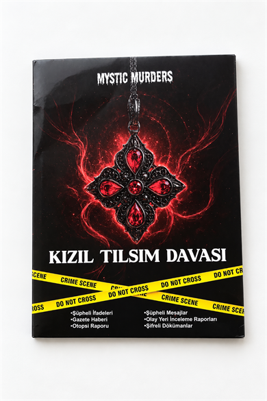 Dedektif Cinayet Çözme Oyunu-Kızıl Tılsım Davası