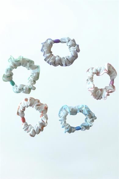 5li Karışık Renk Lastik Toka Set