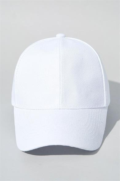 Beyaz Renk Unisex Şapka