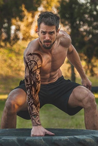 Saat Geçici Dövme Tattoo