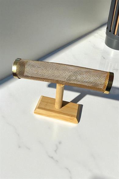 Altın Renk Saat/Bileklik Takı Standı