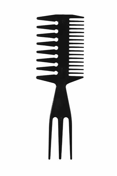 Siyah Renk Saç Şekillendiren Tarak