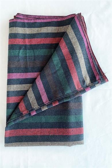 Karışık Renk Kilim Desenli Şal