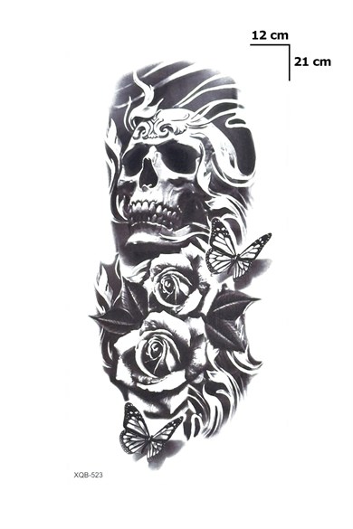 Kurukafa Geçici Dövme Tattoo