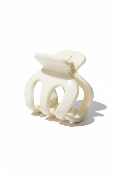 Beyaz Renk Mini Mandal Toka