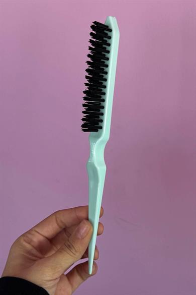 Yeşil Renk Topuz Fırçası