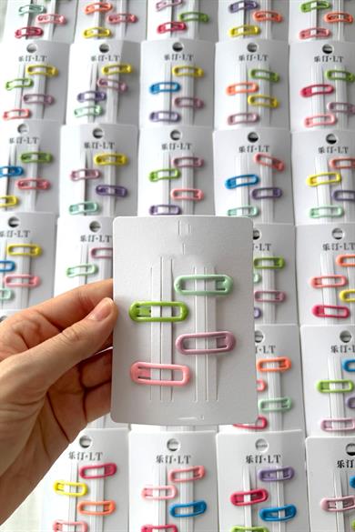 30lu Karışık Renk Yan Toka Set