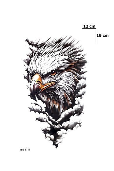 Kartal Dövme Geçici Tattoo