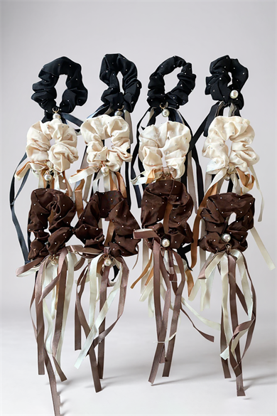 20li Karışık Renk Lastik Toka Set