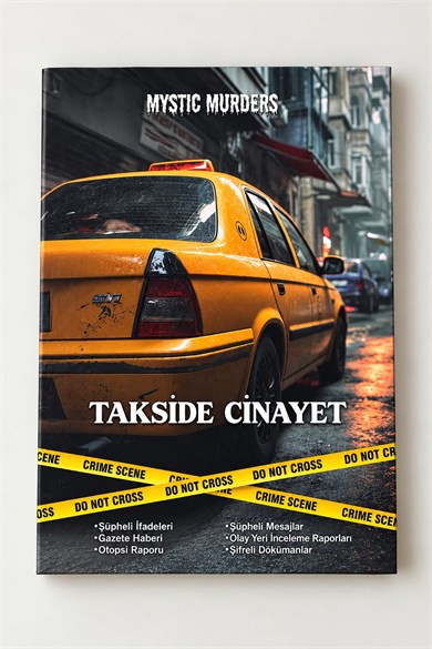 Dedektif Cinayet Çözme Oyunu-Takside Cinayet