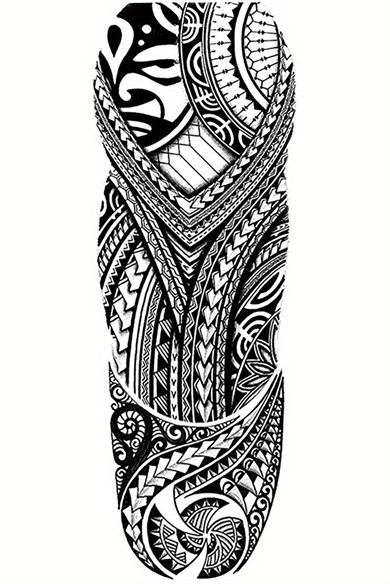 Tribal Kol Geçici Dövme Tattoo